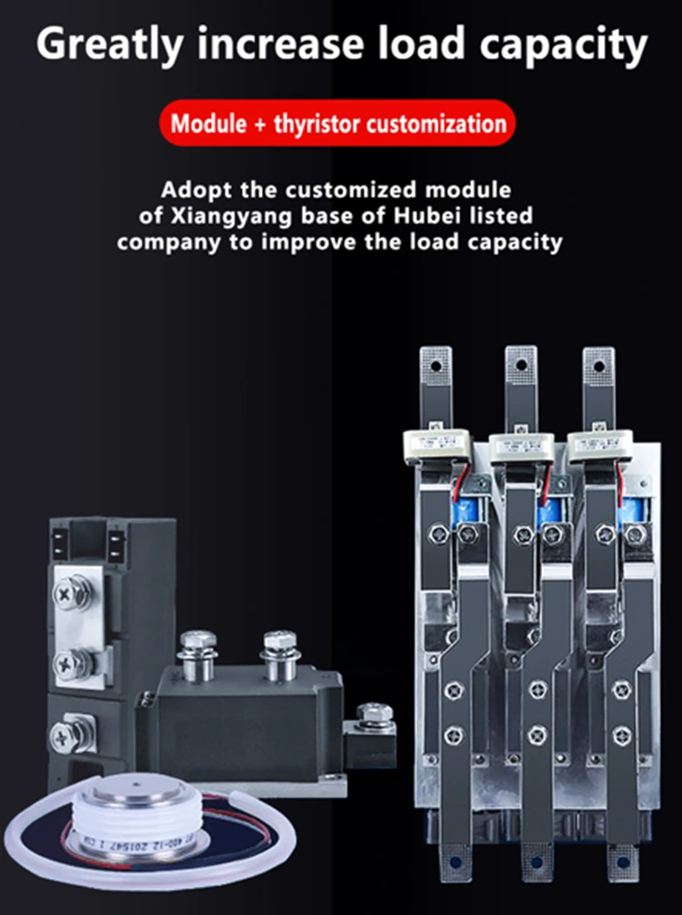 5.5KW-800KW Built in Bypass Soft Starter Replace EMX3